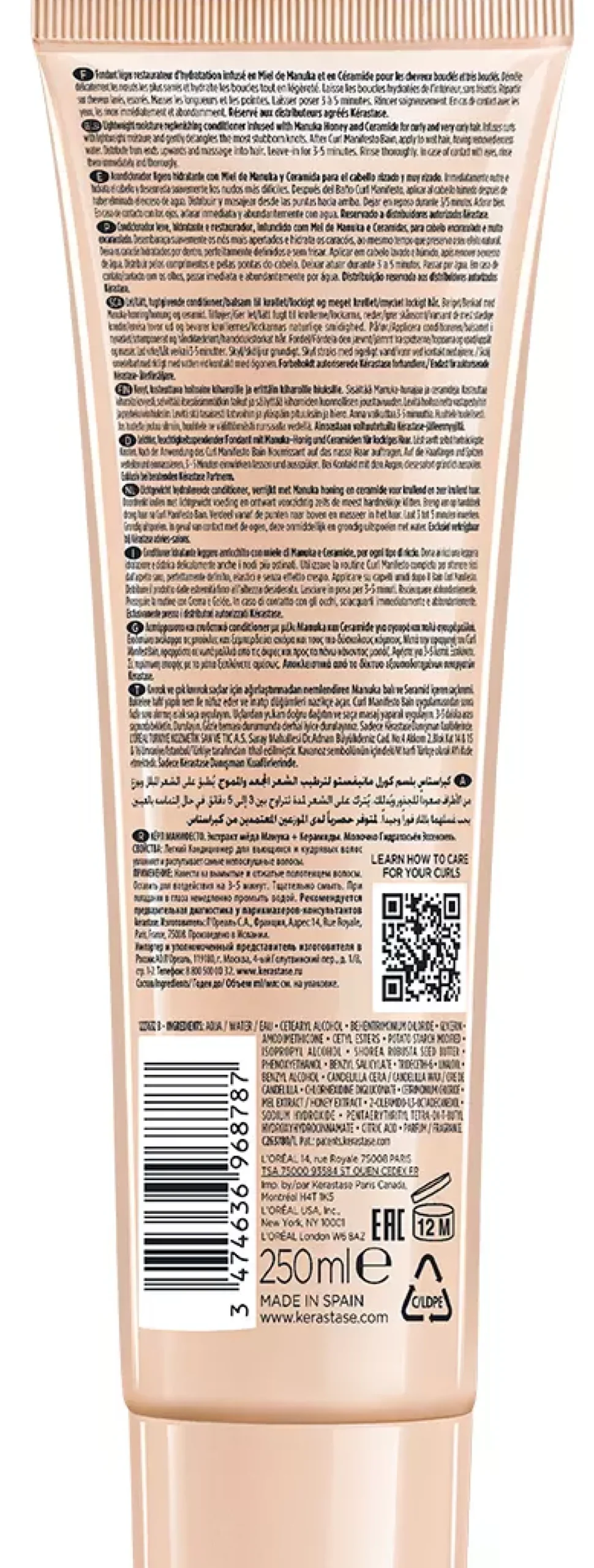 KérastaseCurl Manifesto Fondant Hydratation Essentielle conditioner 250 ml