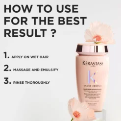 KérastaseGloss Absolu Bain Crème Hydra-Glaze Shampoo 250 ml