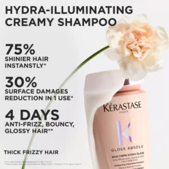 KérastaseGloss Absolu Bain Crème Hydra-Glaze Shampoo 250 ml