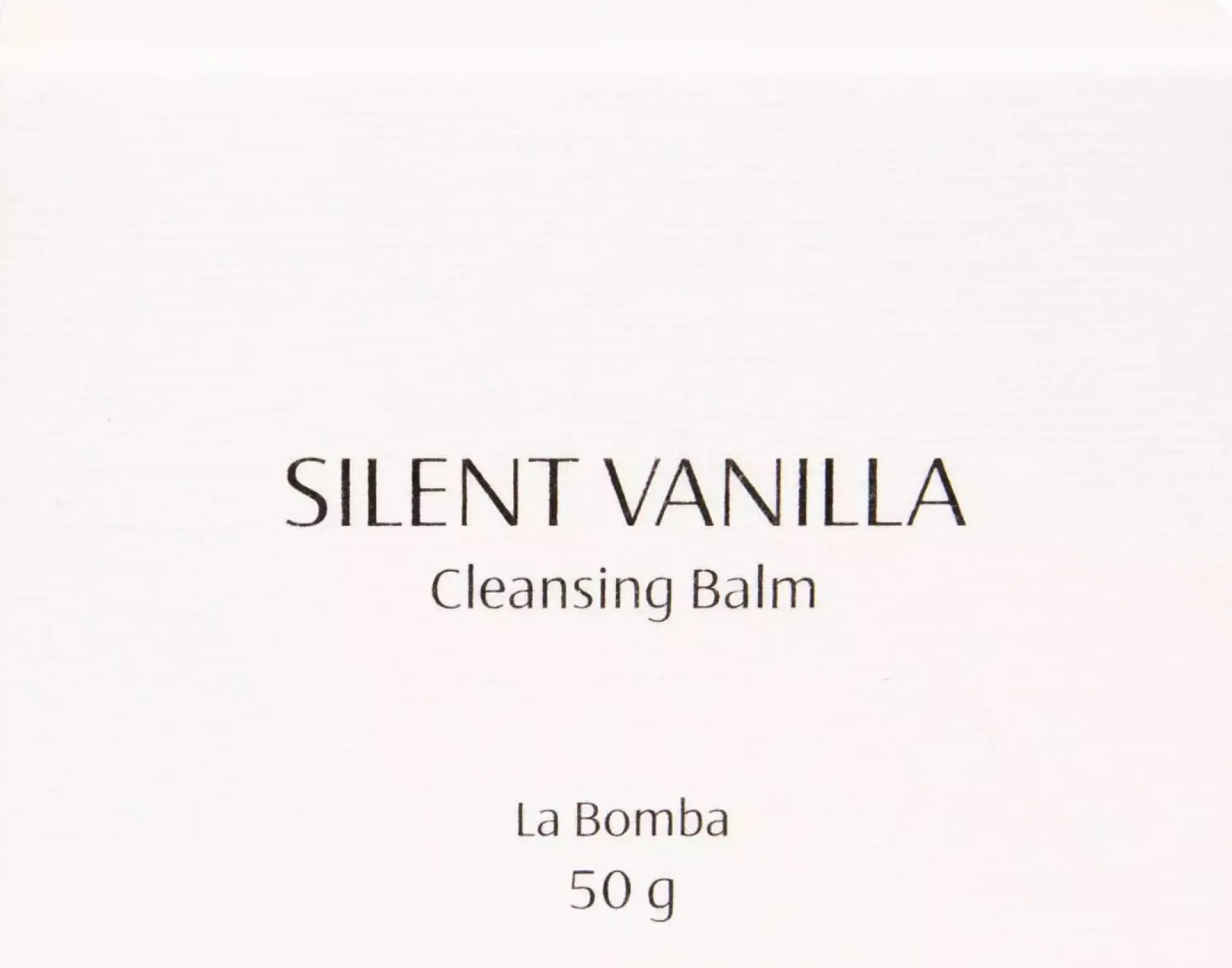 La Bomba Silent Vanilla Cleansing Balm 50 g