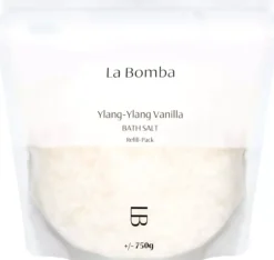 La Bomba Ylang-Ylang Vanilla Bath Salt Refill Pack 750 g