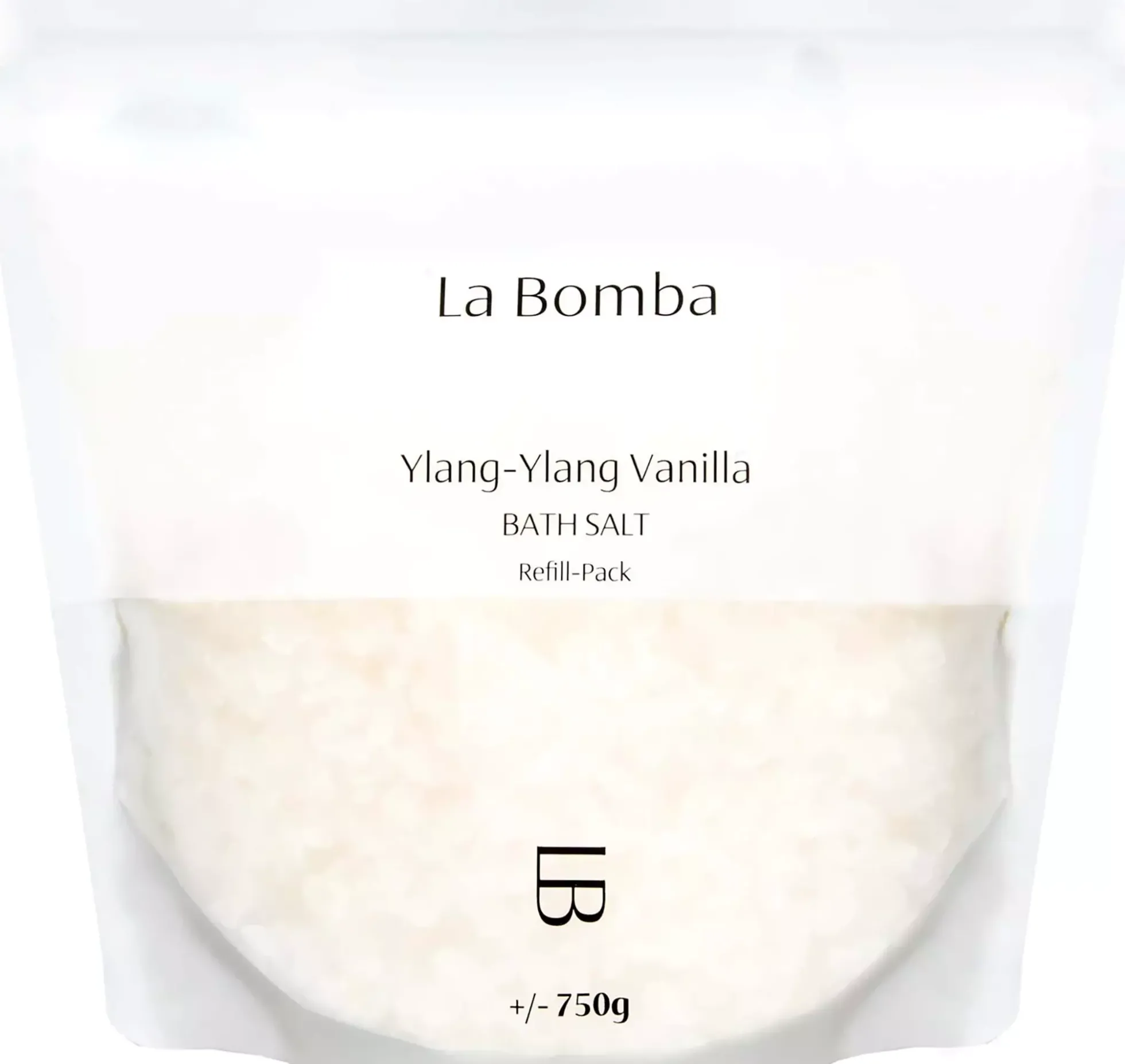 La Bomba Ylang-Ylang Vanilla Bath Salt Refill Pack 750 g