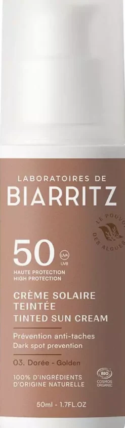 Laboratoires de BiarritzDERMO Suncare Tinted Face Sunscreen SPF50 Golden 50 ml