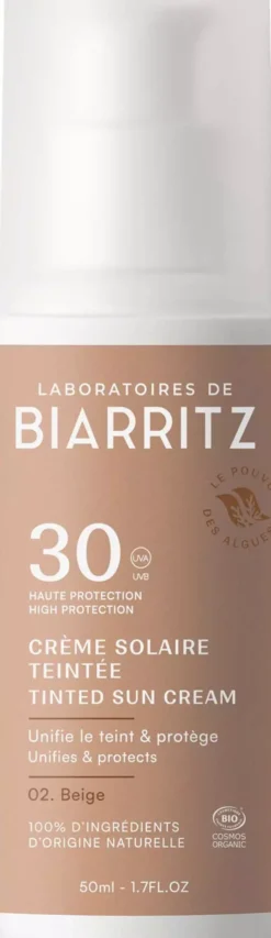 Laboratoires de BiarritzDERMO Suncare Tinted Face Sunscreen SPF30 Beige 50 ml