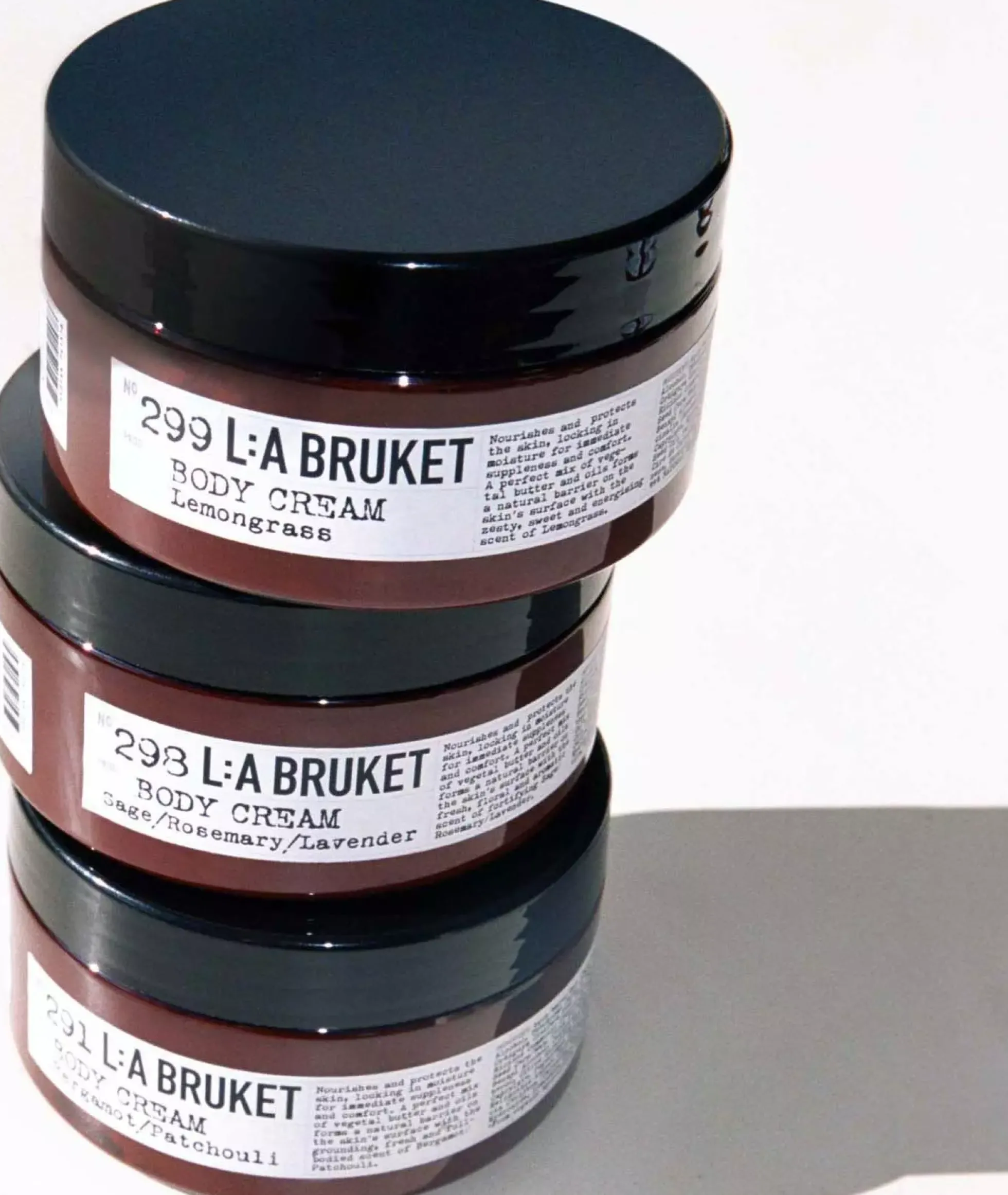 L:a Bruket 299 Body Cream Lemongrass 200 g
