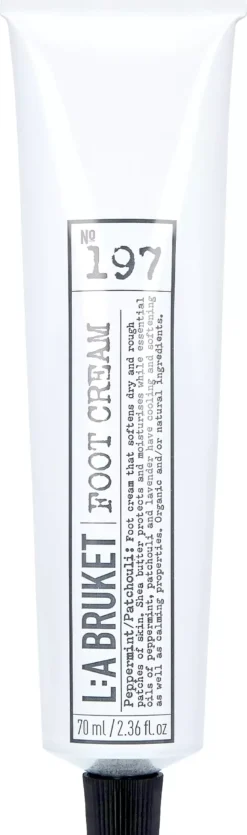 L:a Bruket 198 Fotcrème Patchouli/Peppermint CosN 70 ml
