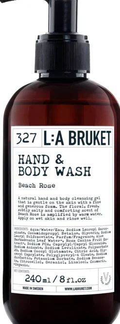 L:a Bruket Hand & Body Wash 327 Beach Rose 240 ml