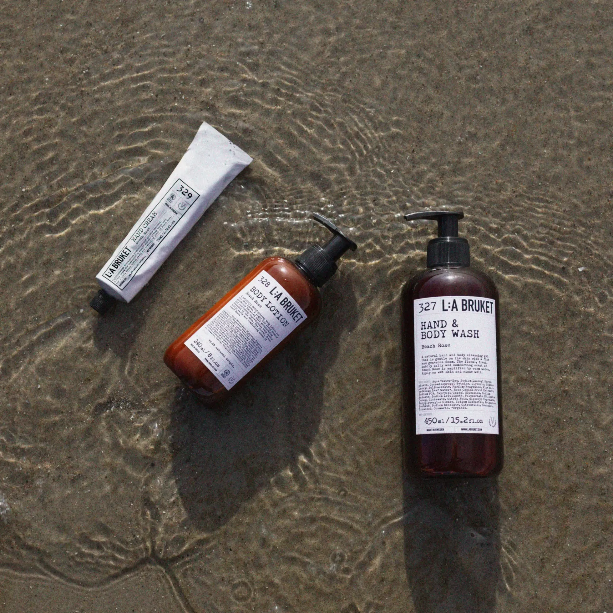 L:a Bruket Hand & Body Wash 327 Beach Rose 240 ml