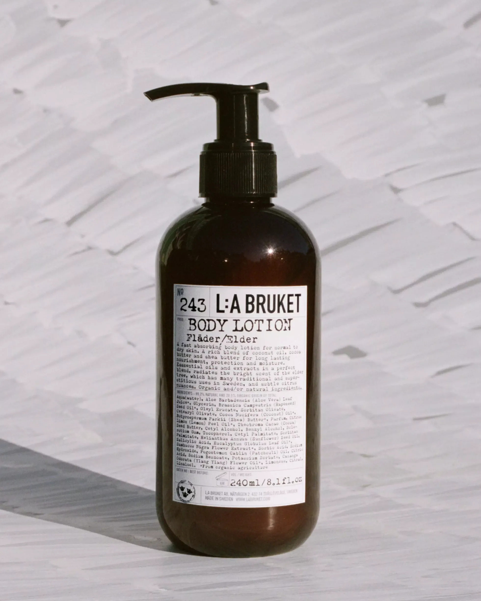 L:a Bruket Hand & Body Wash 242 Elderflower CosN 450 ml