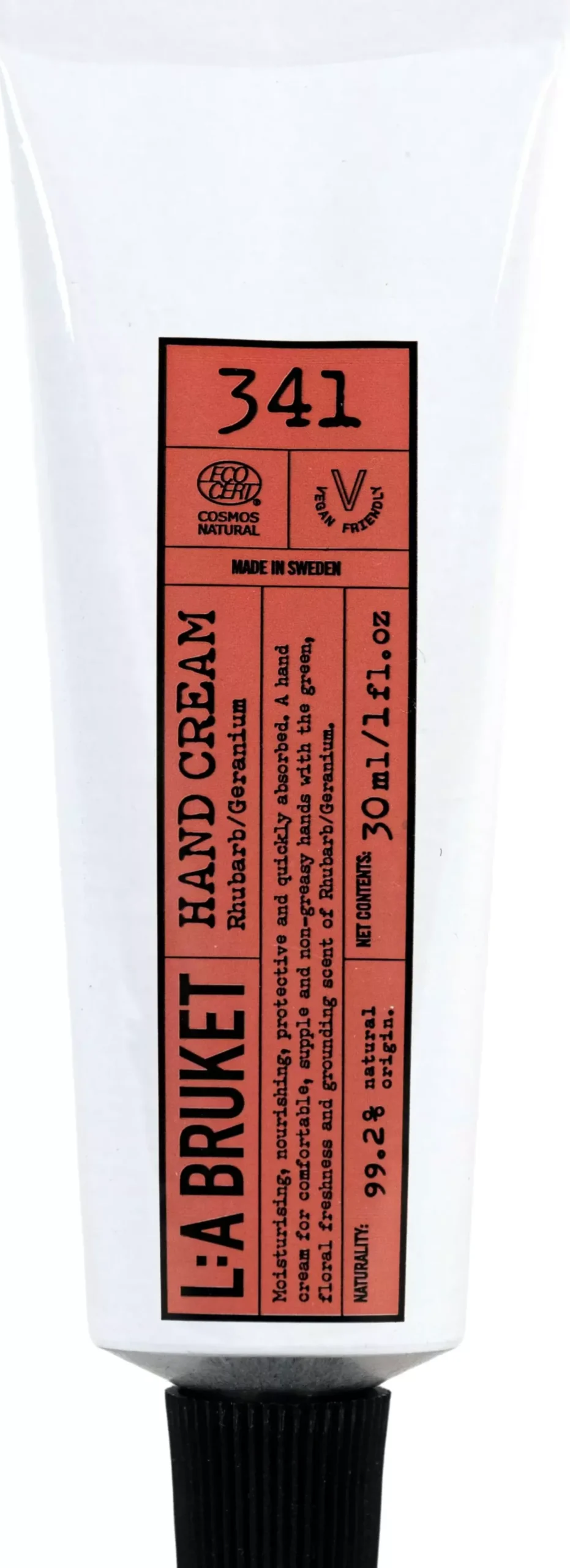 L:a Bruket Hand Cream Rhubarb/Geranium 30 ml