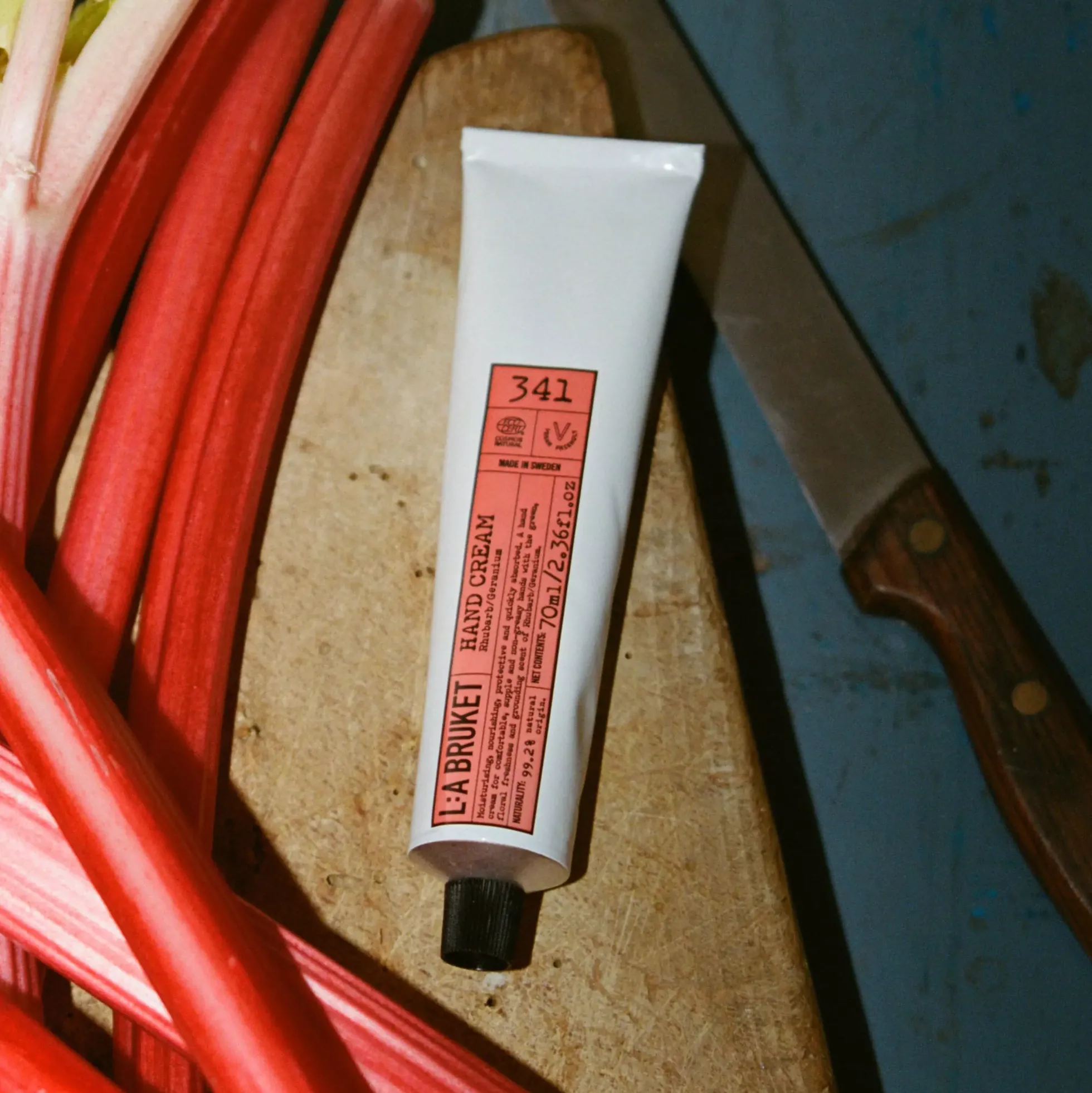 L:a Bruket Hand Cream Rhubarb/Geranium 70 ml
