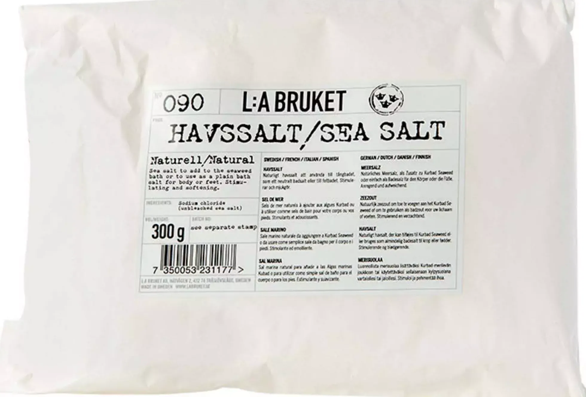 L:a Bruket Sea Salt 090 300 g
