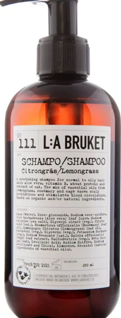 L:a Bruket 111 Shampoo Lemongrass 450 ml