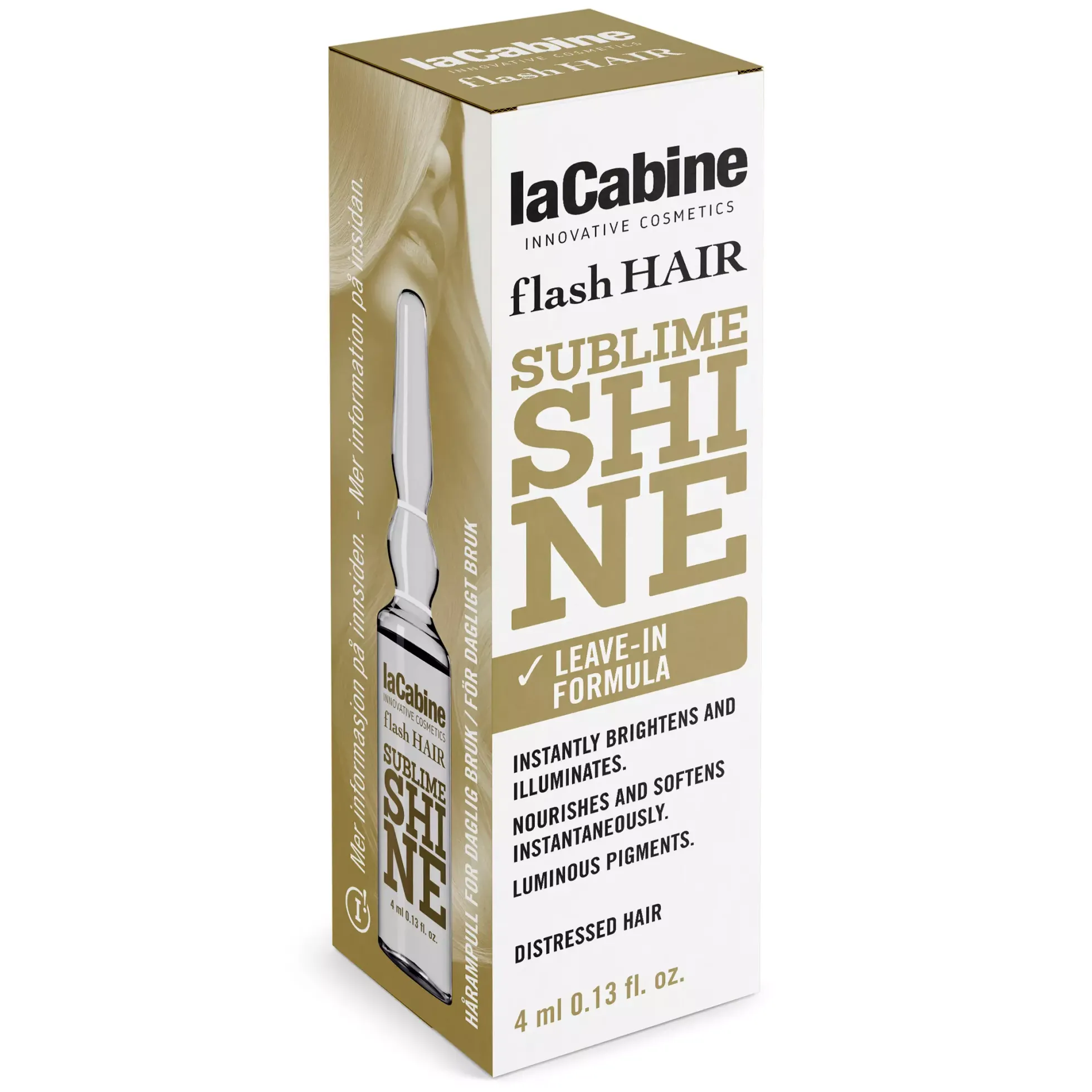 laCabineFlash Hair Sublime Shine Ampoule 7 x 4 ml 7 ml