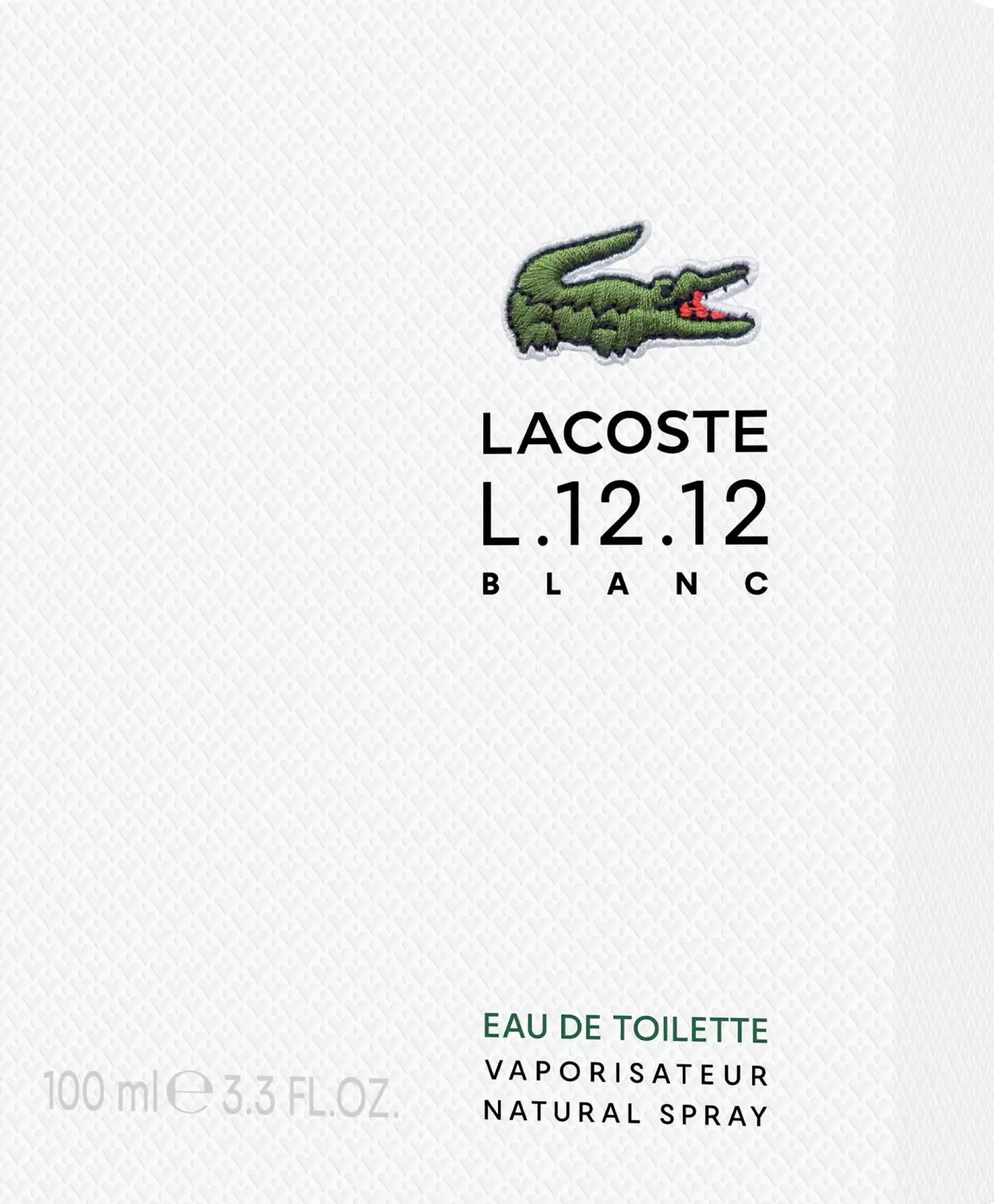 Lacoste L.12.12 Blanc Eau de Toilette 100 ml