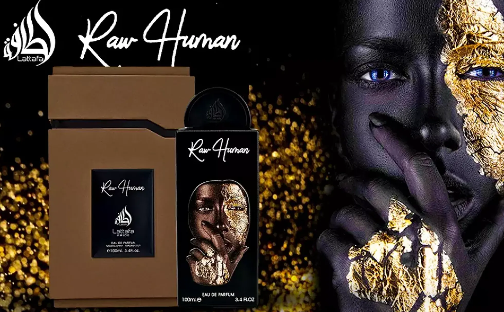 LattafaPride Raw Human Eau de Parfum 100 ml