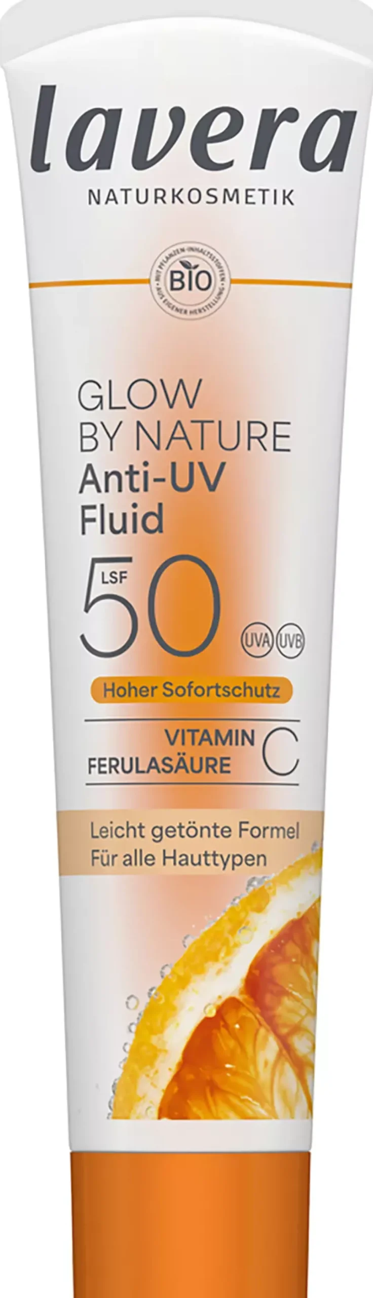 LaveraGlow By Nature Anti-UV Fluid SPF50 40 ml