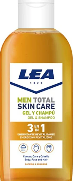 LEAMen Energizing & Revitalizing 3 in 1 Shower Gel and Shampoo 100 ml
