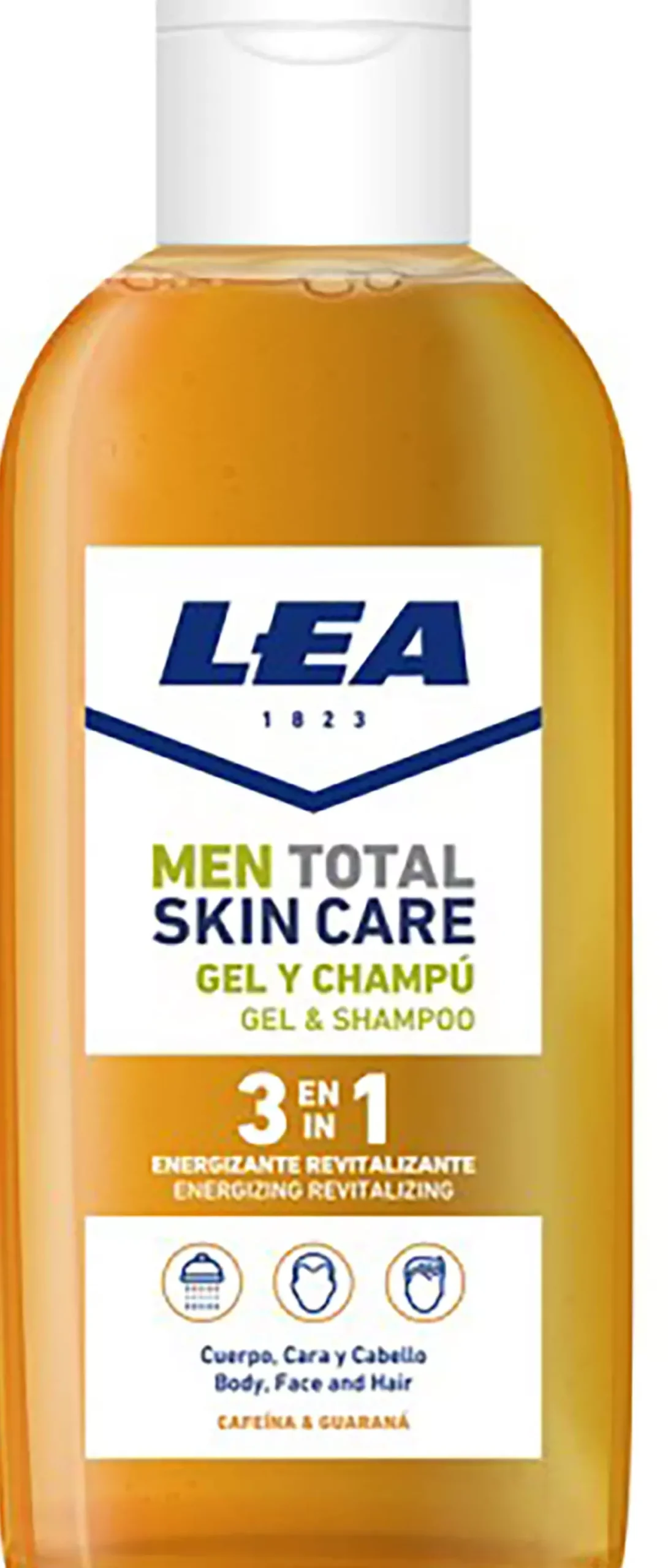 LEAMen Energizing & Revitalizing 3 in 1 Shower Gel and Shampoo 100 ml
