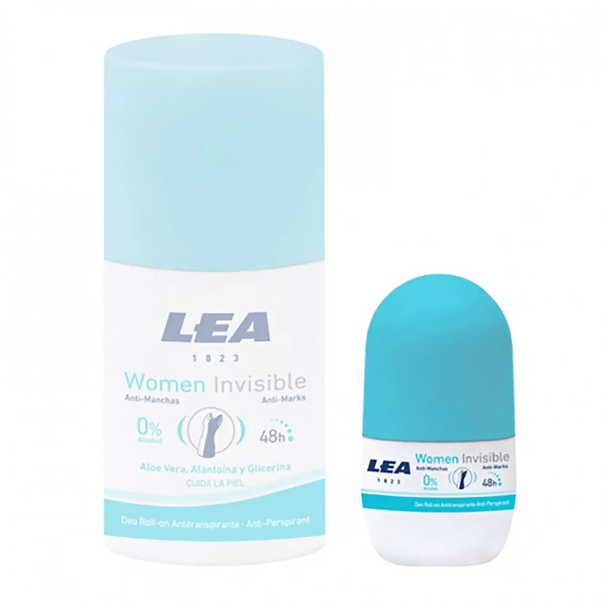 LEA Women Invisible Anti-Perspirant Deo Roll On Travel size 20 ml