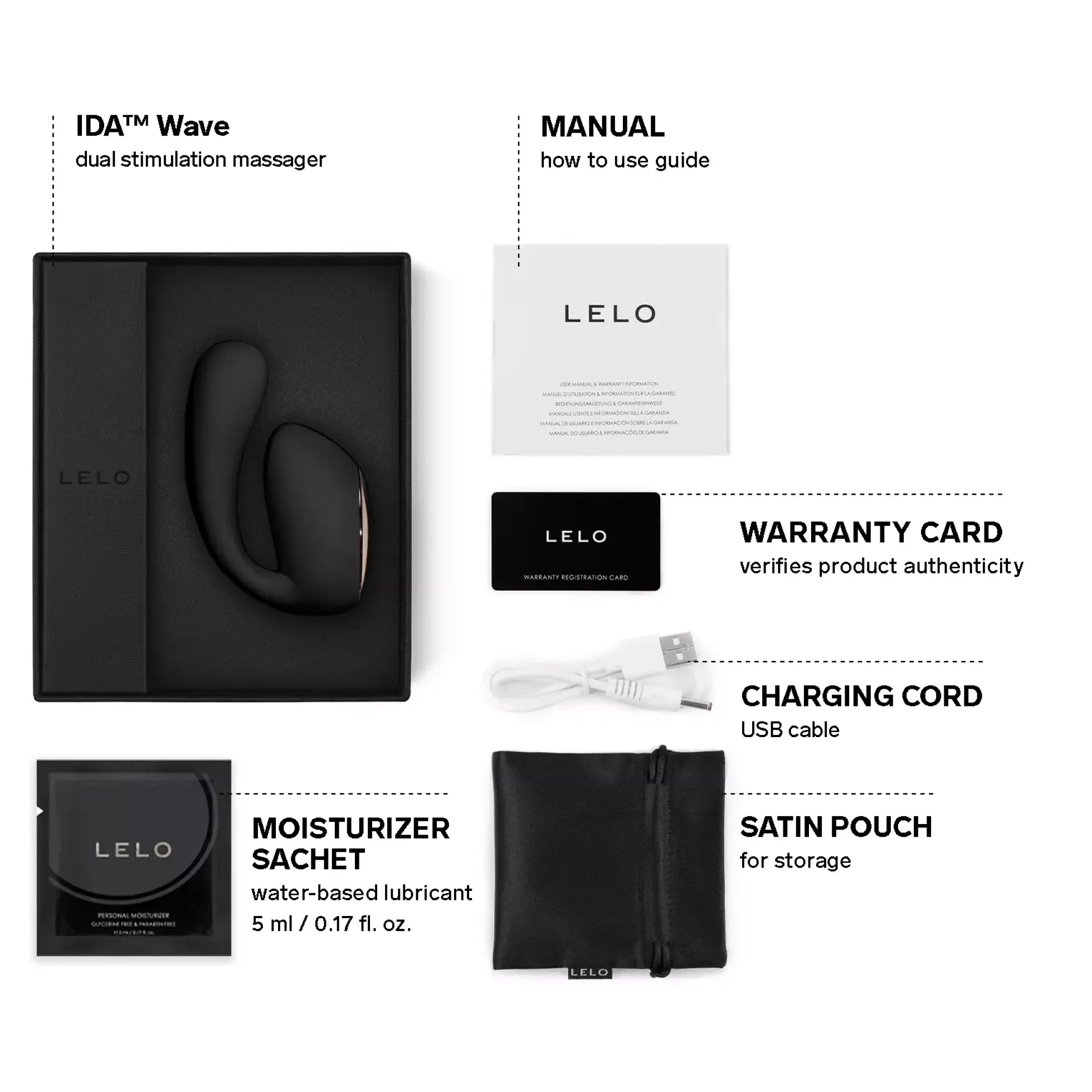 LELO Ida Wave Black