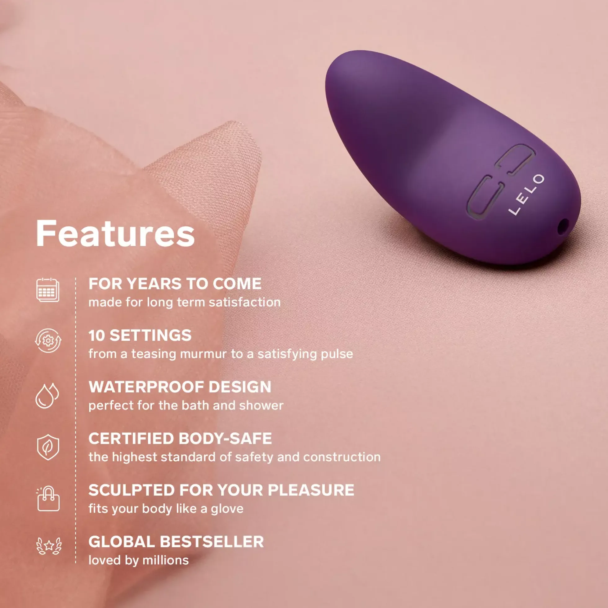 LELO LILY™ 3 Dark Plum