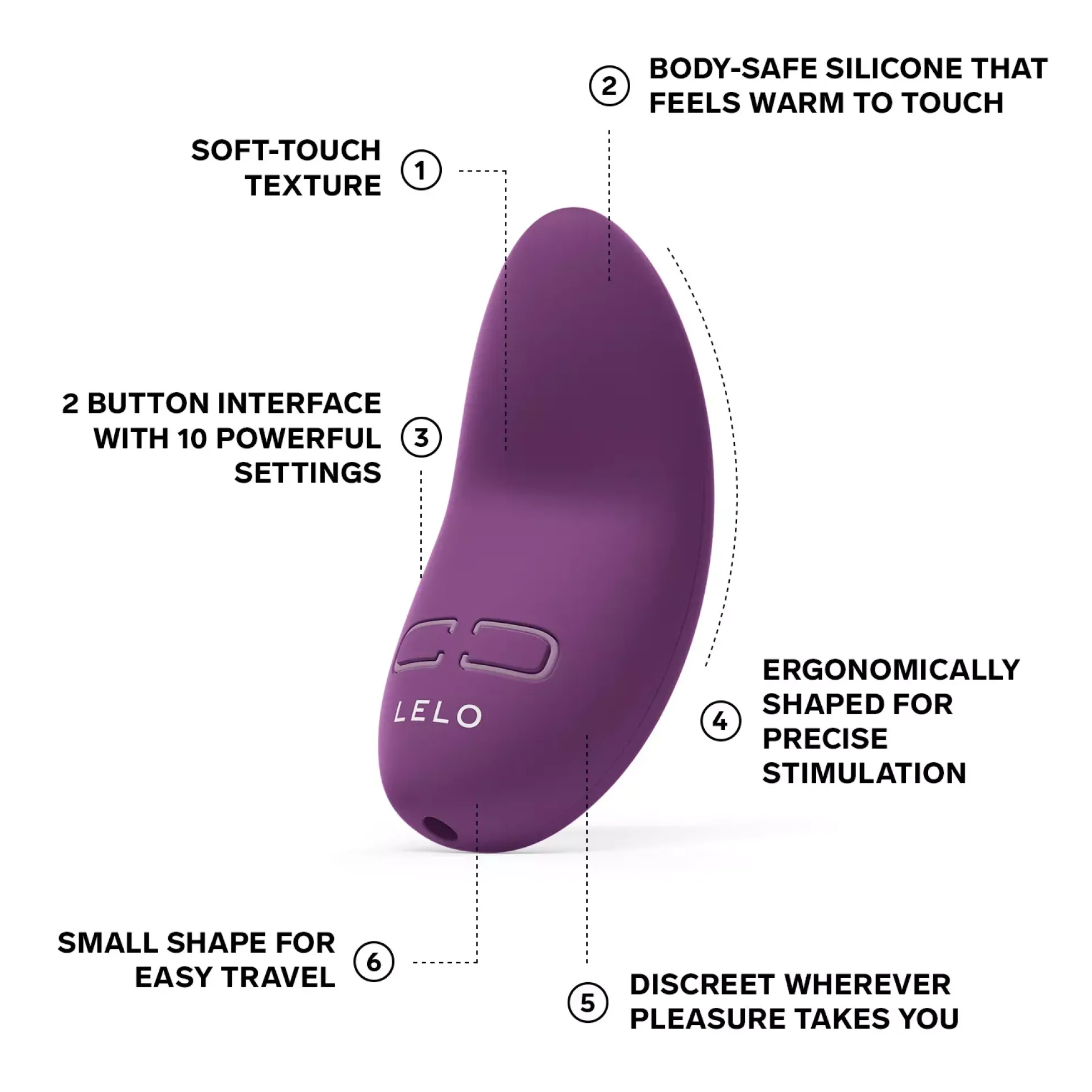 LELO LILY™ 3 Dark Plum