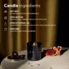LELO Massage Candle Black Pepper & Pomegranate