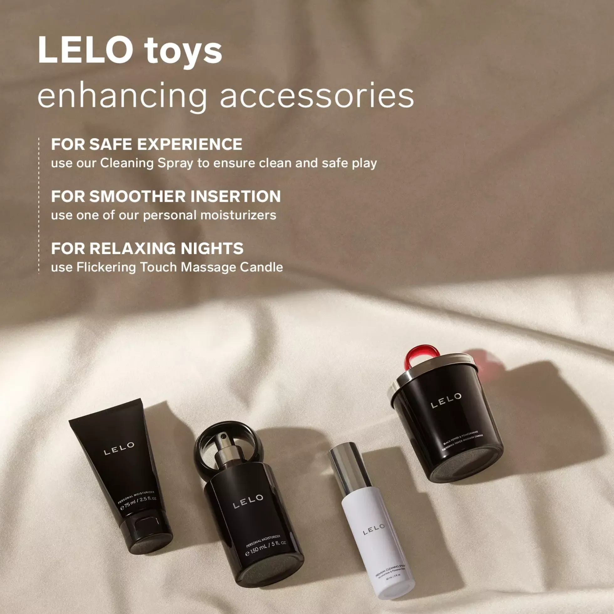 LELO Massage Candle Black Pepper & Pomegranate