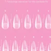 Le Mini MacaronLe Gel Soft Gel Tips Medium Almond Medium