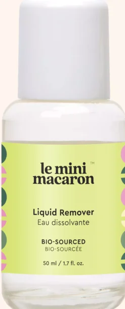 Le Mini MacaronLe Sweet Nail Polish Remover Bio-sourced Liquid Remover 50 ml