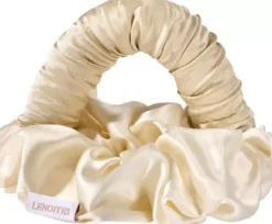 Lenoites BlowoutTie® in Mulberry Silk Mini Beige