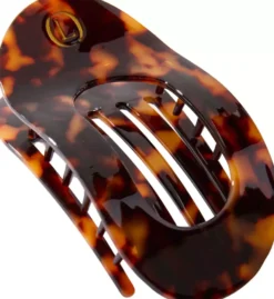 Lenoites Eco-Friendly Flat Hair Clip Bronze Leopard