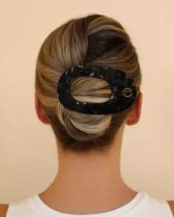 Lenoites Eco-Friendly Flat Hair Clip Space Black