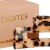Lenoites Premium Eco-Friendly Hair Claw Pearly White