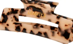 Lenoites Premium Eco-Friendly Hair Claw Pearly White