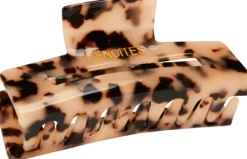 Lenoites Premium Eco-Friendly Hair Claw Pearly White
