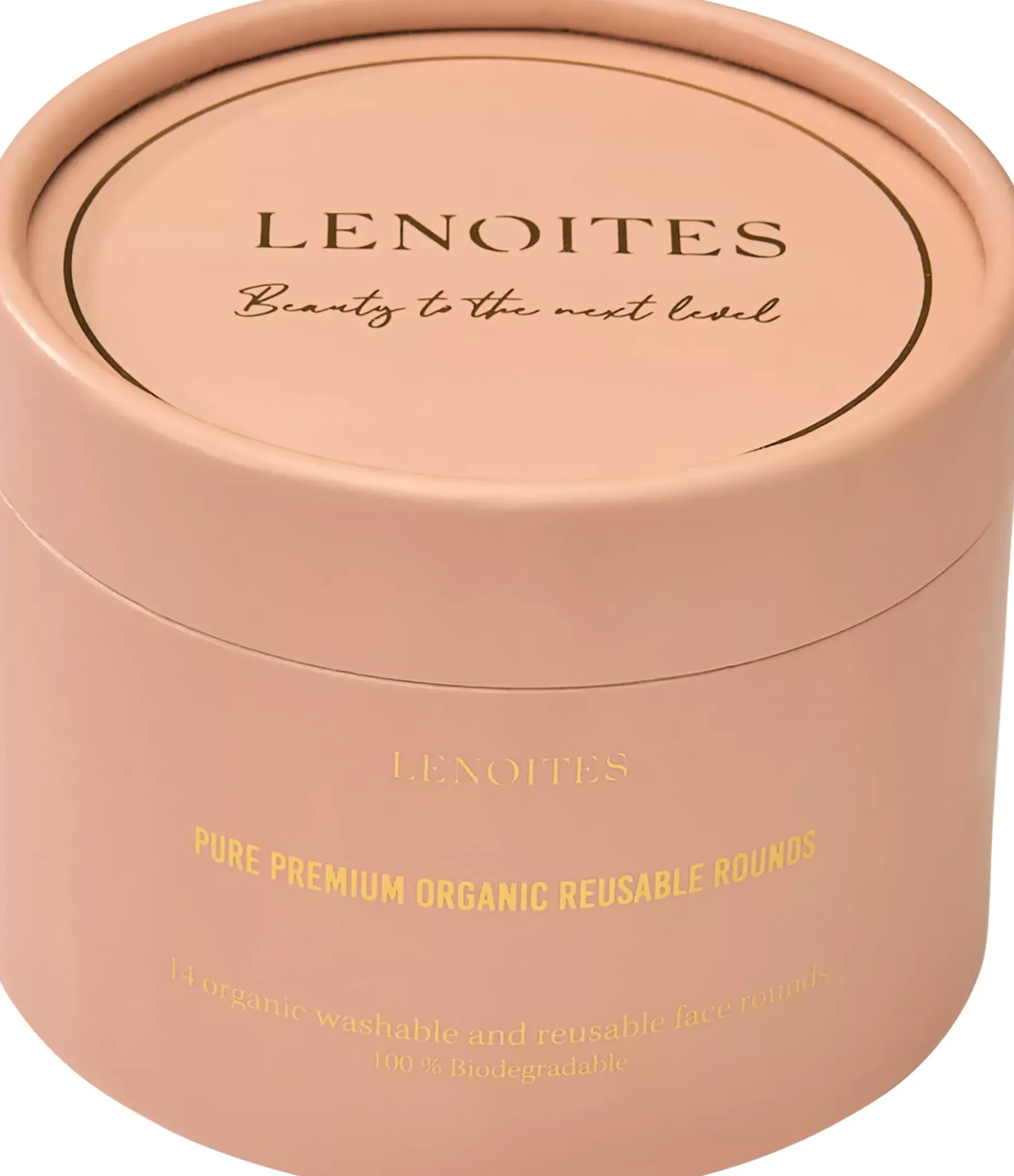 Lenoites Pure Premium Organic Reusable Rounds 14 st