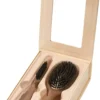 Lenoites Wild Boar Hair Brush with Cleaning Tool Limited Edition