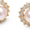 Lily and Rose Colette pearl stud earrings Rosaline