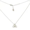 Lily and Rose Elise Necklace Ivory pearl silver