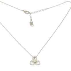 Lily and Rose Elise Necklace Ivory pearl silver