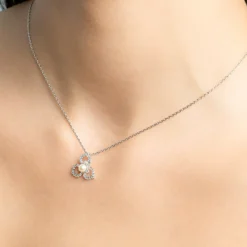Lily and Rose Elise Necklace Ivory pearl silver