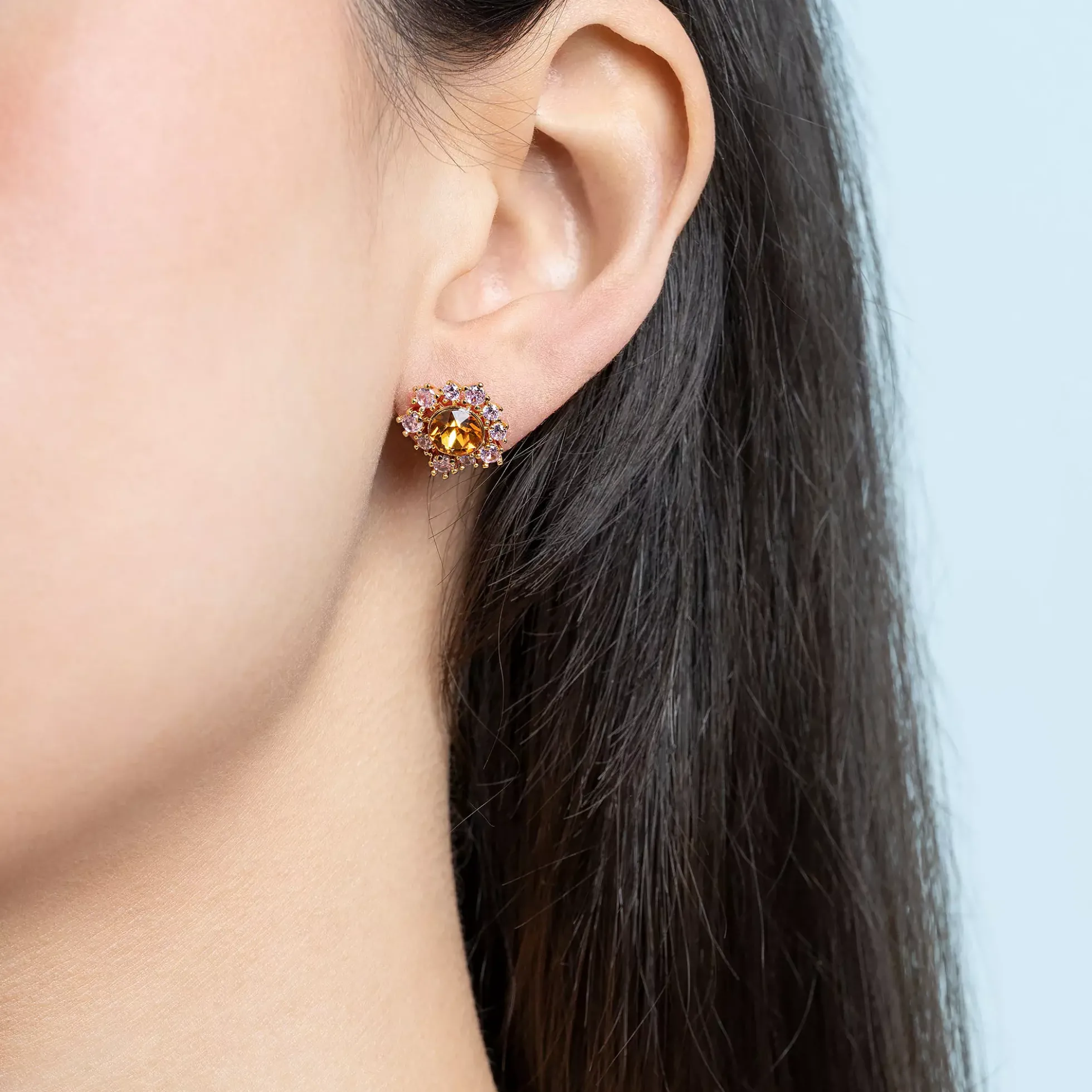 Lily and Rose New Emily Earrings Peaches