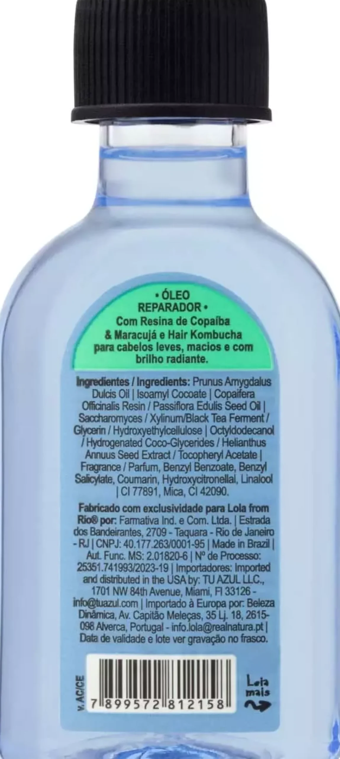 Lola from RioDanos Vorazes Repair Oil 50 ml