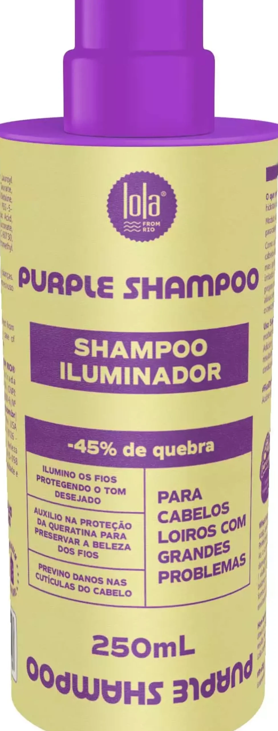 Lola from Rio Purple Shampoo Iluminador 250 ml