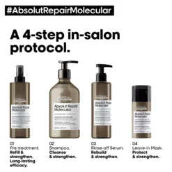 L'Oréal ProfessionnelAbsolut Repair Molecular Shampoo 500 ml