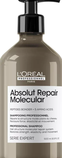 L'Oréal Professionnel absolut repair molecular shampoo and rinse-out serum