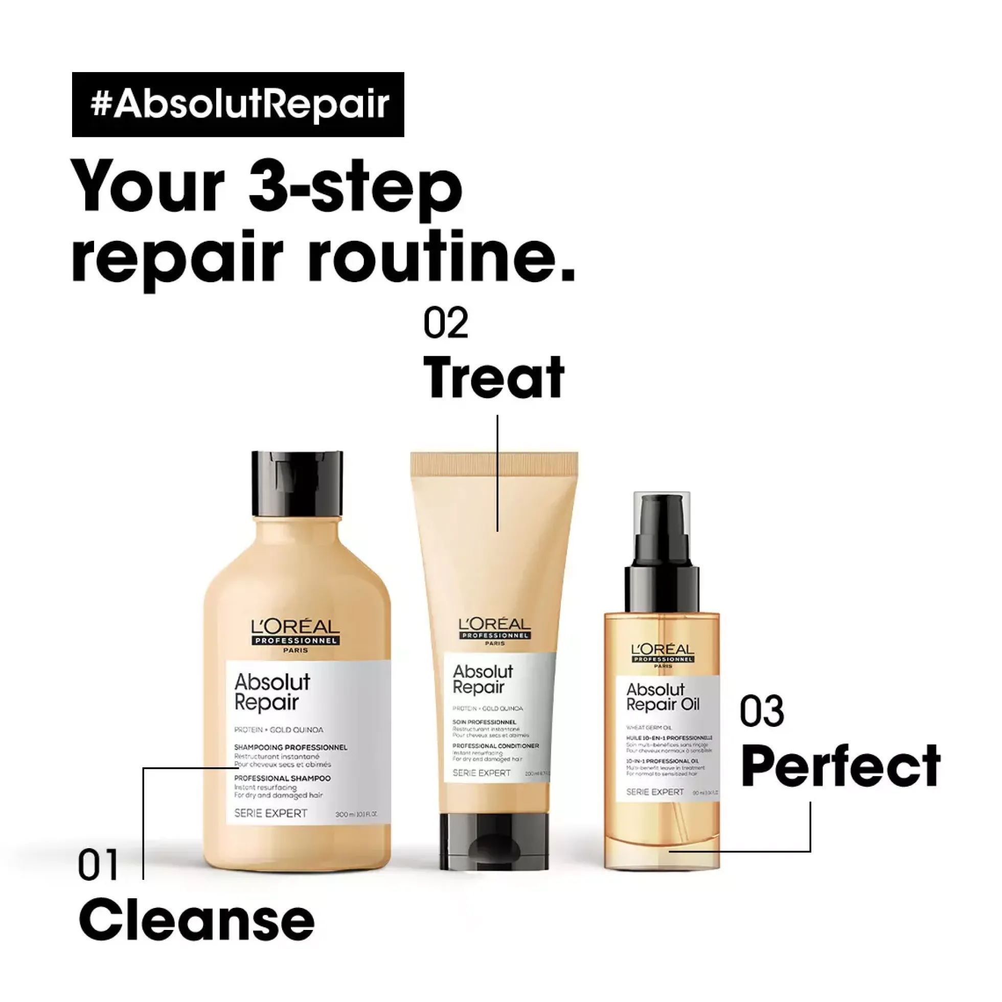 L'Oréal ProfessionnelAbsolut Repair Serie Expert Professional Conditioner 500 ml