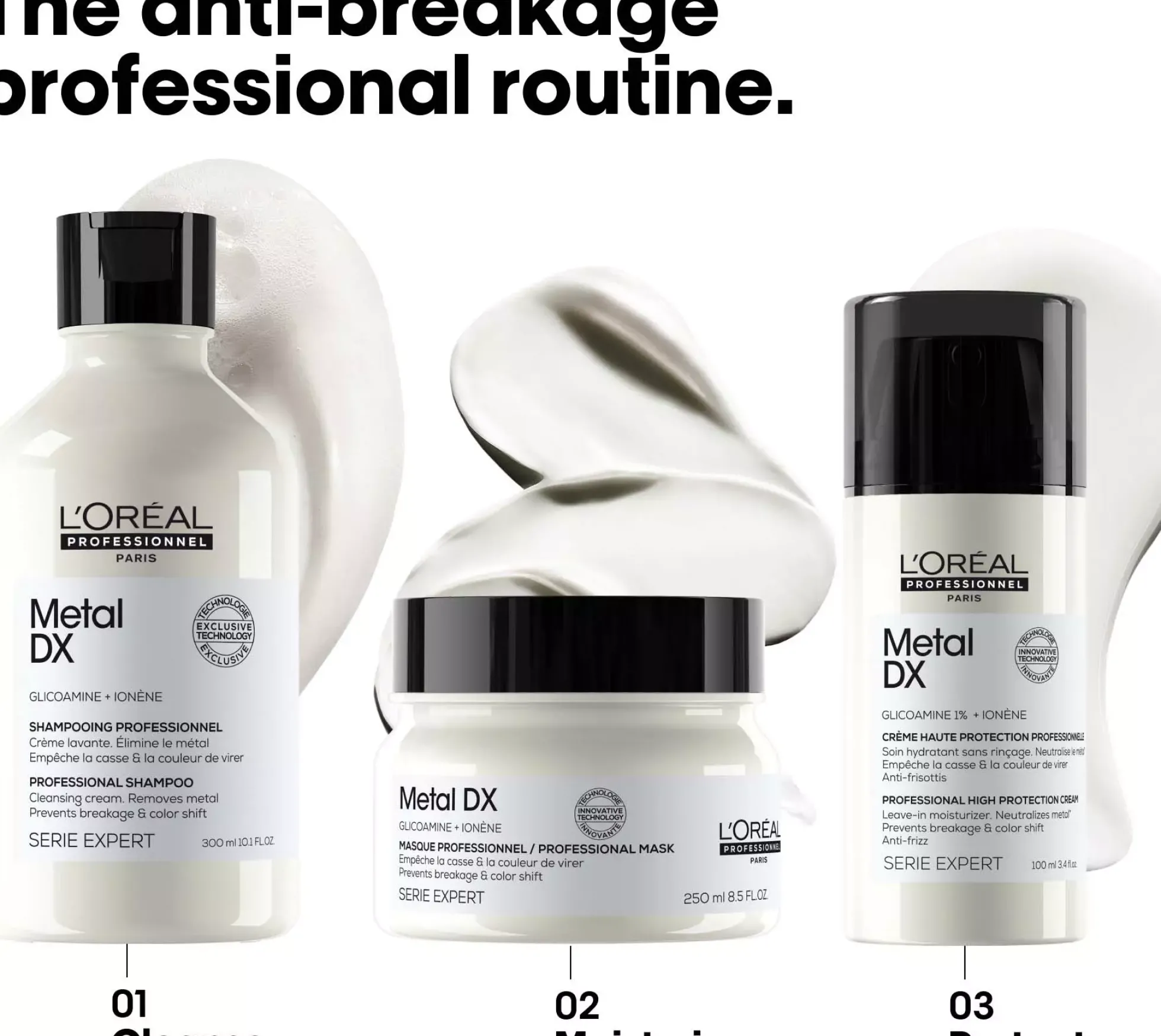 L'Oréal ProfessionnelMetal DX Serie Expert Cream Leave-In 100 ml